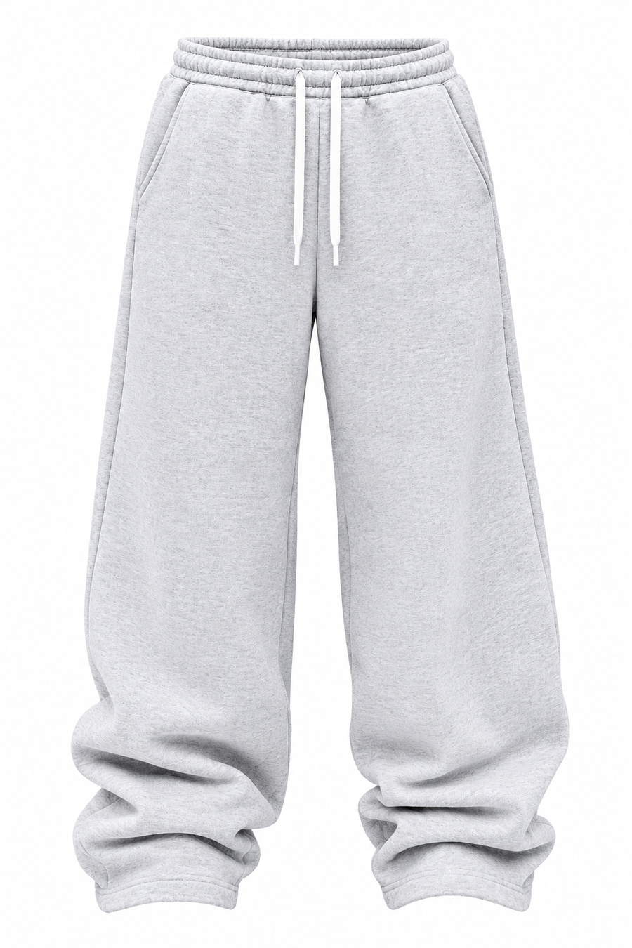 Calça moletom masculina reta oversized